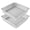 Silver, variant on Donepart 8 x 8 Square Cake Pan Set of 2, Nonstick Square Baking Pan, Carbon Steel 8in Brownies Pan for Cake Brownie Lasagna,Oven Safe & Durable Blue