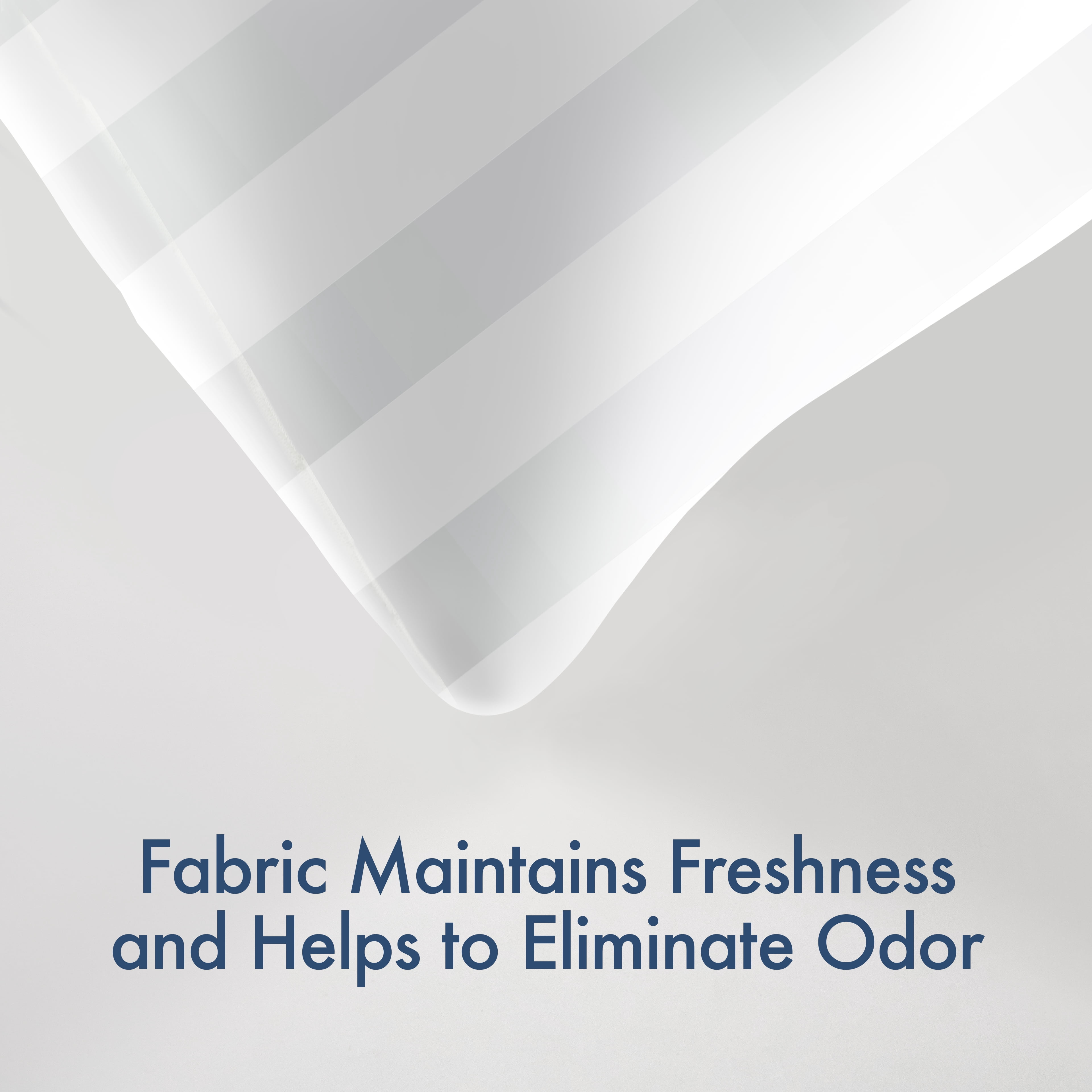 Dearfoams Antimicrobial Bed Pillow 2PK Standard, White