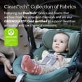 thumbnail image 3 of UPPAbaby Aria Lightweight Infant Car Seat/Just Under 6 lbs for Easy Portability/Base with Load Leg + Infant Insert Included/Direct Stroller Attachment/Greyson (Charcoal Mélange/Saddle Leather), 3 of 5