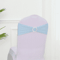 thumbnail image 4 of Funda elástica para silla con lazo y flores para respaldo de silla, decoración para banquete, cinta para boda, cinta para hotel de boda, 4 of 4