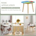 thumbnail image 3 of Super Simple Songs-theme Fitted Round Tablecloths Elastic Edged Table Covers Waterproof Table Cloth for Kitchen Holiday Party Tables Decor 150cm, 3 of 6