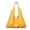 Yellow, variant on MDUKONU Bags Purse for Women Ultra Soft Foldable Shoulder Slouchy Handbags White