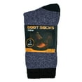 thumbnail image 4 of Glory Max 3-Pack Men's Winter Thermal Heated Cotton Warm Boots Crew Socks Size 10-13, 4 of 7