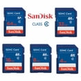 thumbnail image 1 of SanDisk-tarjeta de memoria SD de 2GB/4GB/8GB/16GB/32GB, Digital, segura, estándar, clase 4, Ultra, con lector de tarjetas utilizado Fivean unisex, 1 of 1