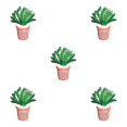 thumbnail image 1 of Transemion Car Air Outlet Freshener Simulation Plant Auto Air Conditioner Outlet Perfume Clip Air Freshener Car Tuyere Fragrance Car Decor No.06 5Set, 1 of 6