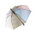 thumbnail image 4 of kusrkot Multicolor Clear Rain Umbrellas Dia x H 100x82cm Portable Protect You from Heavy, 4 of 9