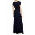 thumbnail image 2 of Adrianna Papell womens  Gown, 8, Blue, 2 of 4