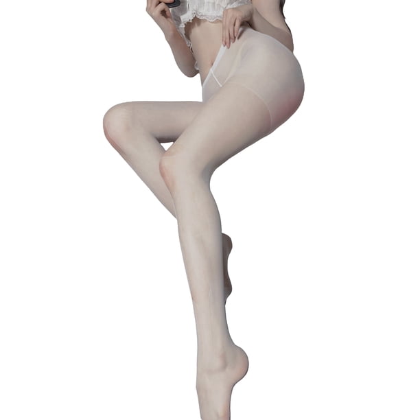 VISgogo Medias rasgadas para mujer, pantimedias transparentes de malla hueca para la noche de citas, San Valentín, regalo para ella VISgogo moda