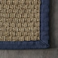 thumbnail image 3 of nuLOOM Hesse Checker Weave Seagrass Indoor/Outdoor Area Rug, 2' x 3', Hesse Navy, 3 of 5