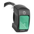 thumbnail image 4 of koolsoo Motorcycle Handlebar Headlight Control Switch Universal Handlebar Mount 7/8 inch Green, 4 of 7