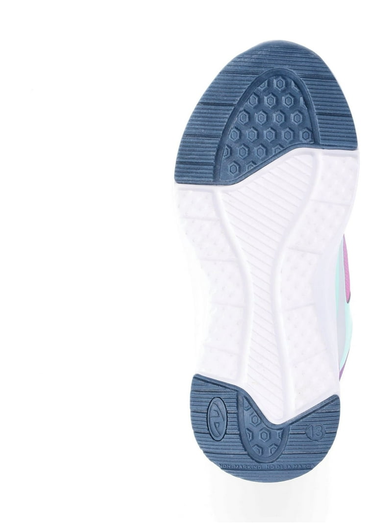 Micky Athletic Works Kids Bungee Mesh Jogger Sneakers, Breathable