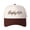 Brown, variant on Trophy Wife Letter Embroidered Color Block Trucker Hat Unisex Adjustable Cotton Breathable Fashion Cap for Travel Daily Wear