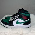 thumbnail image 3 of Nike Air Jordan 1 Mid "Green Toe" 2019 Men's Size 11, 3 of 5