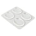 thumbnail image 4 of 4 Pcs Tambour Silencieux Silicone Transparent Doux Auto-Adhésif Humidificateurs Tambour, 4 of 22