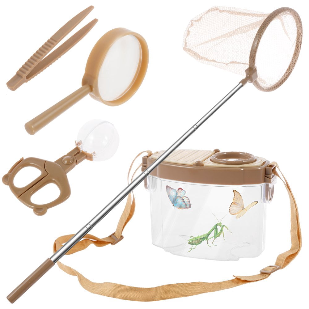 Boîte Loupe à Insecte Jouets Explorateur Extérieur,Loupes à Insectes