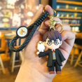thumbnail image 3 of Cartoon Harri Potter Kawaii Magician PVC Key Chain Bag Pendant Doll Model Ron Weasley Pendant Car Keyring for Kid Birthday Gift, 3 of 7