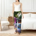 thumbnail image 6 of Lsque Colorful Tire Tunnel Park Print Women's Pajama Pants, Lounge Pant - Comfortable Home Wear,Elastic Waistband, Stylish Design-Medium, 6 of 9