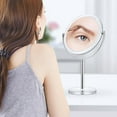 thumbnail image 2 of 20X Magnifying Makeup Mirror,Double Sided 1X & 20X Magnifying Mirror with Stand,Tabletop Magnified Vanity Mirror with 360°Rotation for Bathroom or Bedroom 7.8 Inch, 2 of 4
