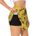 thumbnail image 1 of Balery Duck with Star Sunglasses Pantalones cortos deportivos para mujer con forro y dos bolsillos, elásticos, para entrenamiento, gimnasio, yoga-X-Large, 1 of 7