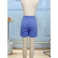 thumbnail image 2 of Omen Casual Shorts Drawstring Comfy Elastic Waist Shorts Summer Pull on Short with Pockets Royal Blue XL, 2 of 8
