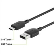 onn 6ft USB-C to USB-A Charging Cable, USB-IF Certified, Compatible with iPhone 17/16/15, Samsung Galaxy, Note, Pixel Devices, More, Black