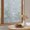 Gray, variant on Window Privacy Film Decorative, Blue Ombre Christmas Stained Glass Window Film for Home Front Door, Xmas Snowflakes Winter Non-Adhesive Rainbow Windows Sticker Cling Tint 17.7"x39.3"