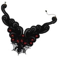 thumbnail image 4 of Collar gótico de Halloween Sunnimix de encaje negro, 4 of 8