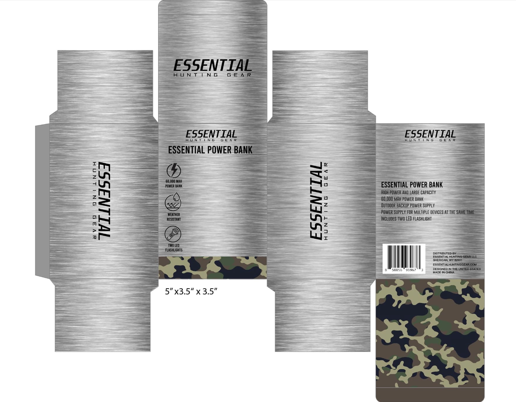 Essential Hunting Gear Mid Sized Power Bank