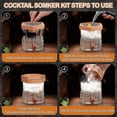 thumbnail image 3 of Cocktail Smoker Kit With Torch And Wood Chips For Whiskey And Bourbon,aged Cocktail Smoker With 4 Flavored Smoking Wood Chips (no Butane)-Yvan, 3 of 5