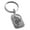 Silver, variant on Stainless Steel Howling Mad Wolf Engraved Small Rectangle Dog Tag Charm Keychain Keyring