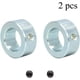 thumbnail image 3 of Anillos de ajuste Desiderio 2 piezas Anillo posicionador de 20 mm Anillos de tope de profundidad Anillo de tope de profundidad de perforación Anillo de tope de profundidad Galvanizado con tornillos, 3 of 5