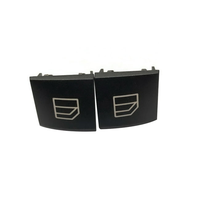 TFixol 2 Pcs Capuchon de Bouton de Réparation de Commutateur de Fenêtre pour Mercedes B Class W245 ml GL R Class