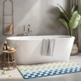 thumbnail image 2 of Colorful Gradient Checkerboard Checkered Pattern Kitchen Rug Mat,Kitchen Runner Rugs Non Skid Washable,Decorative Kitchen Floor Mats for Kitchen,Sink,Laundry,17"x47.2", 2 of 7