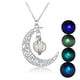thumbnail image 1 of Collar onlyliua de Piedra Hueca y Brilla En Oscuridad en Media Luna para Interior/Exterior, 1 of 1