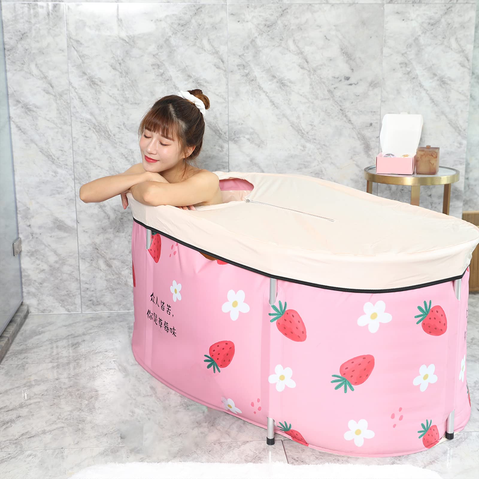 Vintage Japanese Bathtub Outdoor Adults Portable Garden Bathtub