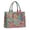 Pioneer Flower Floral-1, variant on Large Capacity Tote Bag,Pioneer Flower Floral Print Pattern Handbag Fashion Luxury Tote Bag,15.7"x13"x 5.1" Inches,Laptop Compatible