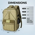 thumbnail image 6 of KastKing Fishing Tackle Backpack,Water-Resistant Fishing Bag With 2 Rod Holders,Fishing Gear and Equipment -KarryAll KastMate, 6 of 16