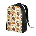 thumbnail image 2 of Honeii Thanksgiving Turkey Print Laptop Backpack for Work, College, Travel, Daily Backpacks for Men Women, Sport Rucksack,Computer Bag, 2 of 8