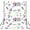 Style-4, variant on Retro 80s 90s Memphis Geometric Photography Backdrop 5x7Ft High Density Polyester Fabric Backdrop Curtain for Photoshoot Party Video