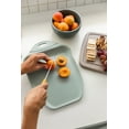thumbnail image 6 of Dexas Chop & Scoop 11 x 14 Inch Kitchen Cutting Board, Sage, 6 of 7