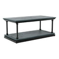 thumbnail image 2 of Furniture of America Drewden Wood 1-Shelf Coffee Table in Antique Blue, 2 of 6