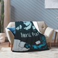 thumbnail image 6 of Blanket Simple Music Plan Band Throw Flannel Blankets Soft Bed Blanket for Couch Sofa Bedroom Home Decor Gift Blankets for All Seasons 30x40, 6 of 6
