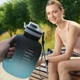 thumbnail image 4 of Large Capacity Water Bottle, 1200ml Large Belly Large Capacity Water Bottle, Leakproof Sturdy Gallon Jug, Portable Drink Container for Adults Kids Sports Daily Use, 4 of 6