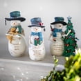 thumbnail image 3 of Memorable Friends - 5" Snowman Holding Present, 3 of 9