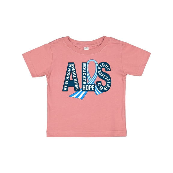 Inktastic ALS Awareness Ribbon Boys or Girls Baby T-Shirt