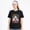 Black-23, variant on Unisex Cotton T-Shirt More Witch Than Teacher Graphic Tee, Casual School Halloween Shirt