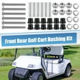 thumbnail image 2 of Unique Bargains 1 Set Front Rear Leaf Spring and Upper a Arm Suspension Bushing and Sleeves Set Repalces for Golf Cart, 2 of 7