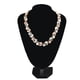 thumbnail image 2 of Conjunto de aretes y collar de perlas de imitación para mujer Conjunto de joyería nupcial con diamantes de imitación (oro), 2 of 12