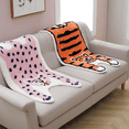 thumbnail image 4 of Tapis en Forme d'Animal 60X120cm - Tapis Léopard Rose Kawaii - Tapis en Forme d'Animal pour Chevet Ou Sol, 4 of 5