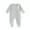 Green, variant on fatyb Newborn Baby Footie Romper Button Cotton Jumpsuits for Sleep Infant Long Sleeve Footed Clothes
